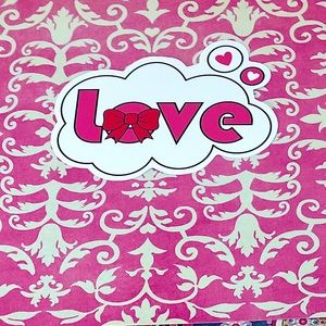 LOVE Cute Lovey Sweetheart Love You Valentines Sweet Sticker